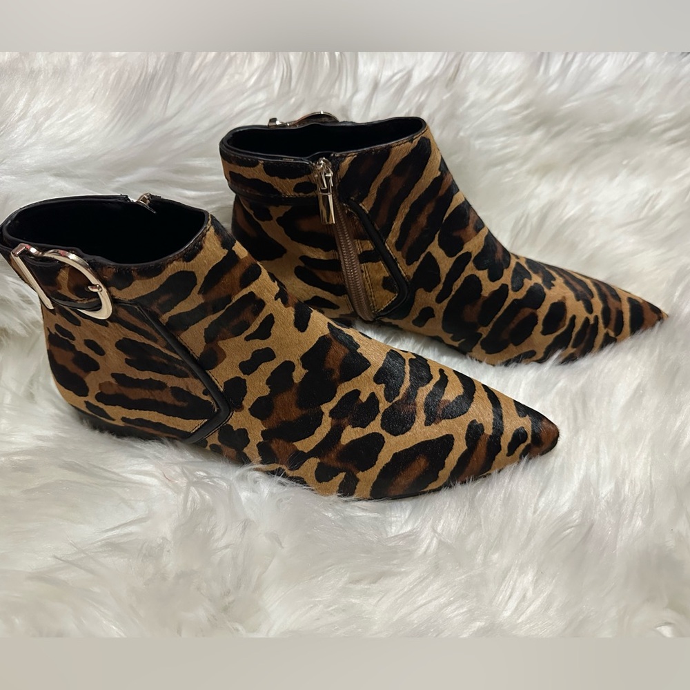 Cheetah booties